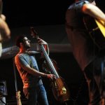 Todd Parks with The Sam Bush Band at ROMP 2014 - photo by Jenny Sevcick