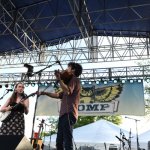 Sarah Jarosz and Alex Hargreaves at ROMP 2014 - photo by Jenny Sevcick