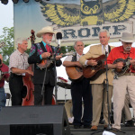 Hall of Fame jam at ROMP 2014 - photo by Terry Herd