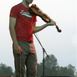 Scott Moore with 23 String Band at ROMP 2012 - photo by Woody Edwards