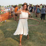 Hula dancing at ROMP 2012 - photo by Woody Edwards