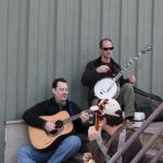 Rex McGee, John Garris and Buddy Wolf at Roosterfest - April 21, 2013 - photo by Tara Linhardt