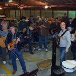 Post show jam at the 2015 Roscoe Canady Memorial Bluegrass Festival - photo © Bill Warren
