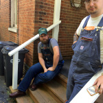 Jasper Lorentzen and C.J. Lewandowski with Po' Ramblin' Boys at Buckaroo Studios (9/11/16)