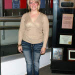 Carrie Hassler at the Rural Rhythm, Bill Monroe 100th Year Celebration release party - photo by Valerie Gabehart