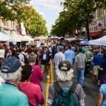 Having fun Bristol Rhythm & Roots Reunion (9/22/13) - photo by Tim Carter
