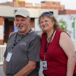 Larry Gorley and Lorraine Jordan at the Bristol Rhythm & Roots Renuion (9/20/13) - photo by Alane Anno
