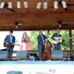 Rhonda Vincent & the Rage at Rudy Fest 2014 - photo © Bill Warren
