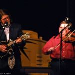 Nathan Livers Michael Cleveland at Rudy Fest 2013 - photo by Bill Warren