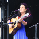 Amanda Smith at the 2015 Red, White & Bluegrass Festival - photo © Laura Tate Photography