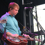 Gary Hultman with The Boxcars at the 2015 Red, White & Bluegrass Festival - photo © Laura Tate Photography