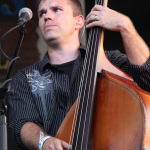 Barry Reed with Lonesome River band at Red, White & Bluegrass 2012 - photo © Laura Tate Photography