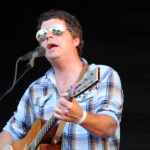 Brandon Rickman with Lonesome River Band at Red, White & Bluegrass 2012 - photo © Laura Tate Photography