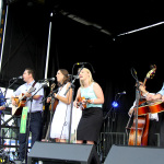 Darin & Brooke Aldridge at Red, White & Bluegrass 2012 - photo © Laura Tate Photography