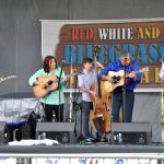 Kenny & Amanda Smith at Red, White & Bluegrass 2013 - photo by Bill Warren
