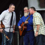 Eddie Rose & Highway Forty at Red White & Bluegrass 2014 site - photo by Jessica Boggs