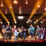 Sammy Shelor with the Zac Brown Band in Bristow, VA (6/22/14) - photo courtesy Zac Brown Band