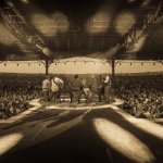 Sammy Shelor with the Zac Brown Band in Bristow, VA (6/22/14) - photo courtesy Zac Brown Band