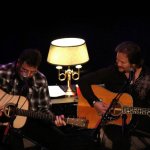 Vince Gill and Travis Tritt perform at the Earl Scruggs tribute concert (1/11/14) - photo by John Goad