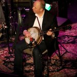 Jim Mills performs at the Earl Scruggs tribute concert (1/11/14) - photo by John Goad