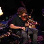 Randy Scruggs and Sam Bush perform at the Earl Scruggs tribute concert (1/11/14) - photo by John Goad