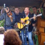 Audie Blaylock and Redline at the Sheridan Bluegrass Fever Festival - photo by Steve Jackson