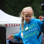 Enjoying the Sheridan Bluegrass Fever Festival - photo by Steve Jackson