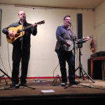 Nedski & Mojo at the Baulkington War Memorial Hall