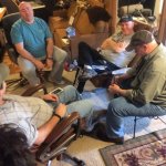 Sideline in the studio