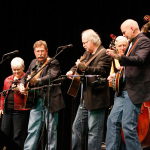 Springfield Exit with Sammy Shelor at the Sizemore Benefit Show in Roanoke (2/19/12) - photo © Dean Hoffmeyer