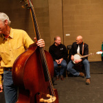 Marshall Wilborn backstage at the Sizemore Benefit Show in Roanoke (2/19/12) - photo © Dean Hoffmeyer