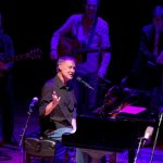 Bruce Hornsby performing with Ricky Skaggs & Kentucky Thunder at the Country Music Hall of Fame & Museum (11/19/13) - photo by Donn Jones