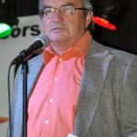 Tim White MC at the 2017 Christmas in the Smokies - photo © Bill Warren