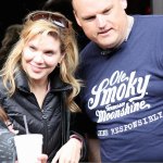 Alison Krauss pops in to the Soggy Bottom Boys show in Galtinburg (3/22/14) - photo by Jessica Boggs