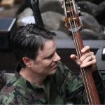 Barry Bales at the Soggy Bottom Boys show in Galtinburg (3/22/14) - photo by Jessica Boggs