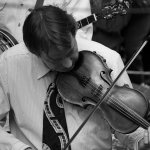 Stuart Duncan at the Soggy Bottom Boys show in Galtinburg (3/22/14) - photo by Jessica Boggs