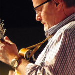 Adam Steffey with The Boxcars at the Southern Ohio Indoor Music Festival (April 2012) - photo by Daniel Mullins