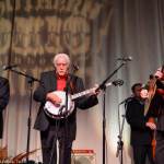 Paul Williams, J.D. Crowe and Doyle Lawson at the 2013 SOIMF - photo by Bill Warren