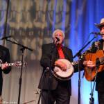 Paul Williams, J.D. Crowe and Doyle Lawson at the 2013 SOIMF - photo by Bill Warren