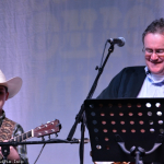 Col. Isaac Moore and Blake Williams at the Southern Ohio Indoor Music Festival (March 2014) - photo © Bill Warren