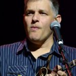 Wayne Benson with IIIrd Tyme Out at the 2014 Fall Southern Ohio Indoor Music Festival - photo by Bill Warren