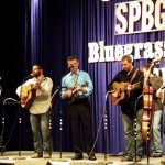 Grasstowne performing at SPBGMA 2013 - photo by Valerie Gabehart