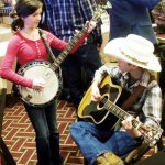 Willow Osborne and Isaac Moore, who were inseparable at SPBGMA 2013 - photo by Valerie Gabehart