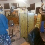 Nancy and Sissy Stevens at Mountain Fever studio (7/17/13)