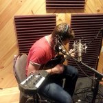 Ben Stevens at Mountain Fever studio (7/17/13)