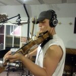 Sam Stevens at Mountain Fever studio (7/17/13)