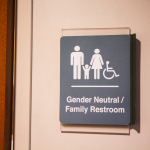 Gender neutral bathrooms were available at Wide Open Bluegrass 2016 - photo © Tara Linhardt