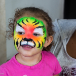 Face painting was popular at the Street Fair at Wide Open Bluegrass 2016 - photo © Tara Linhardt