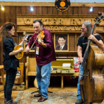 The Virginia Stage in Exhibit Hall had many liver performances of Virginia musicians - photo by Tara Linhardt