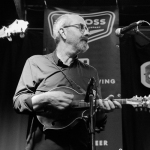 John Reischman with Greg Blake at the 2015 World of Bluegrass - photo © Tara Linhardt